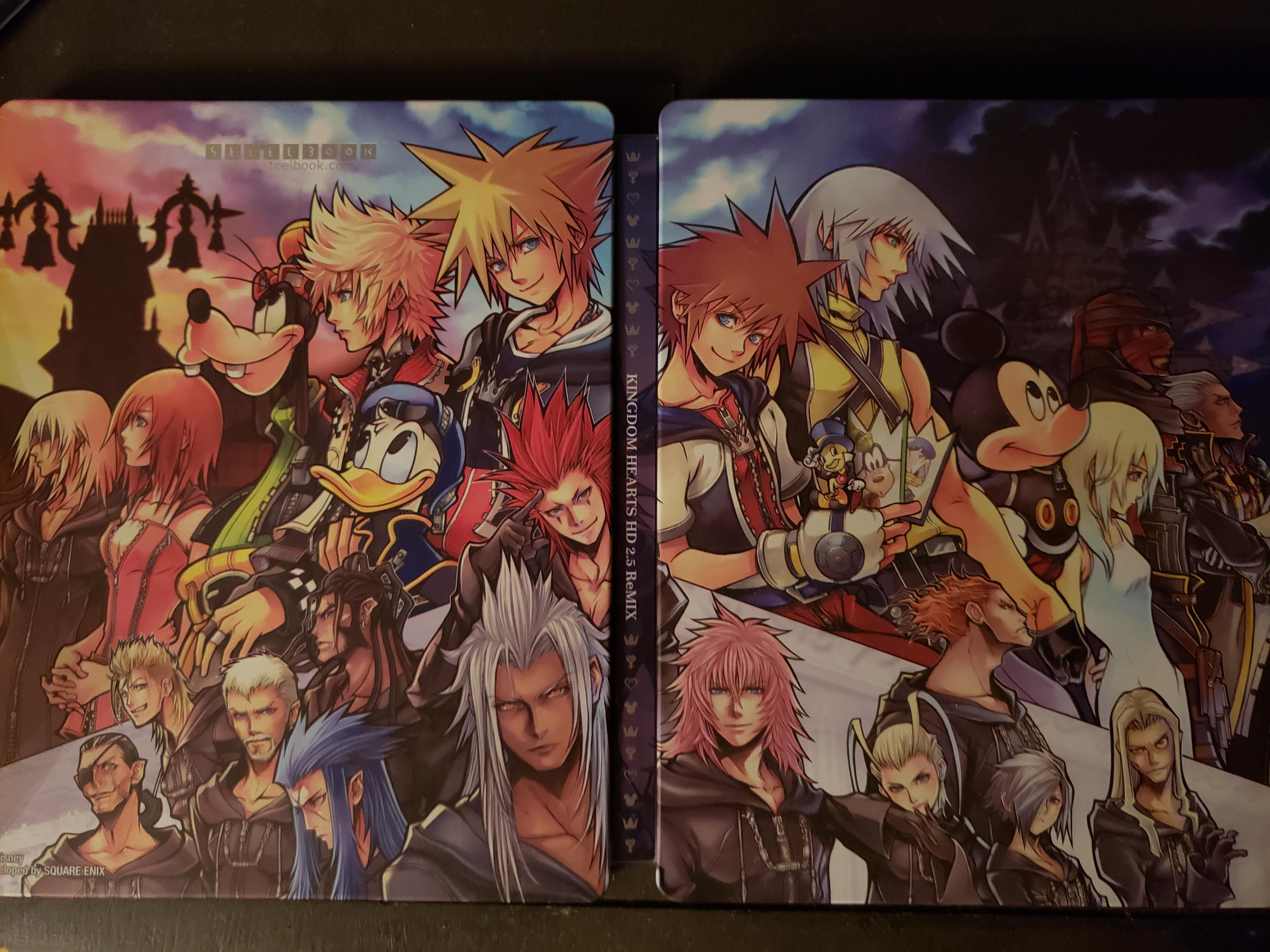 Kingdom Hearts 1.5 Steelbook