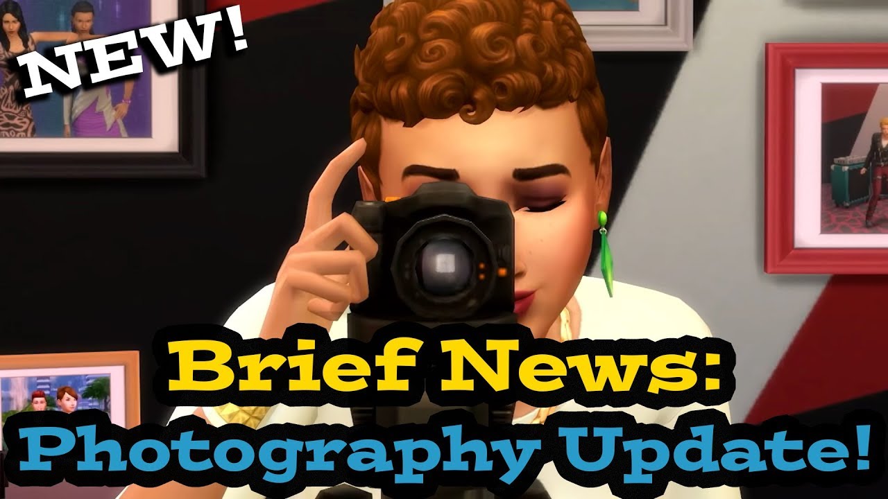 How to learn photography skill sims 4 free